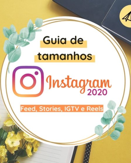 Guia de tamanhos instagram